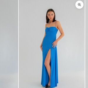 PROM DRESS HNTR THE LABEL GAIA GOWN: AZUL XS